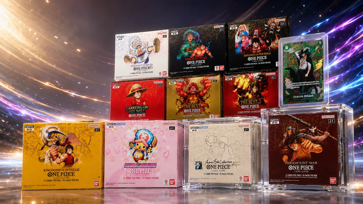Boxes One Piece su mensola